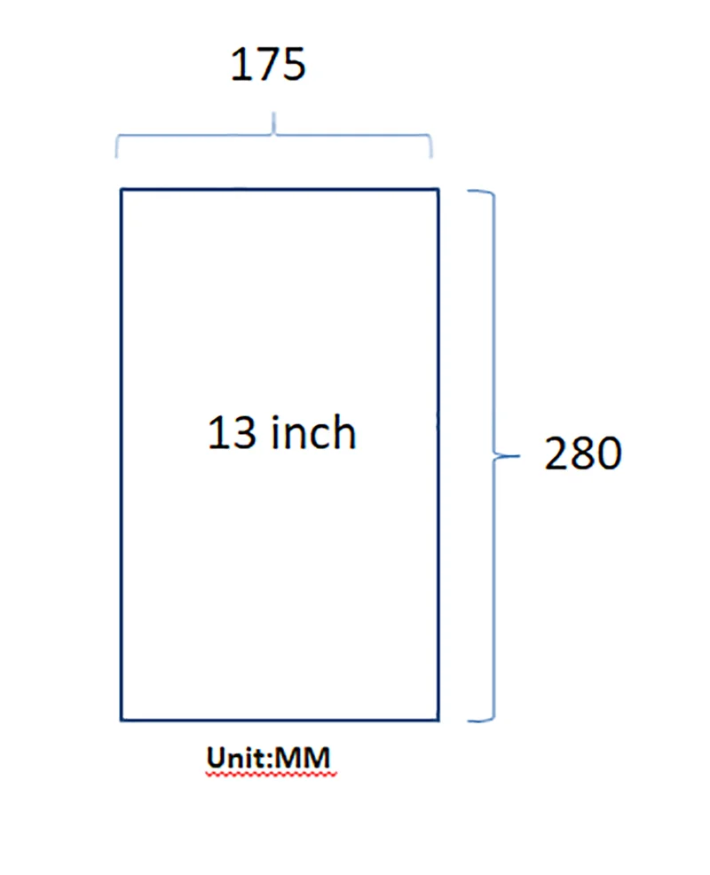2pcs Universal 5/6/7/8/9/10/11/12inch Screen Protectors C Protective Pet Film FOR mobile Smart phone Tablet/Car GPS LCD/MP3 4