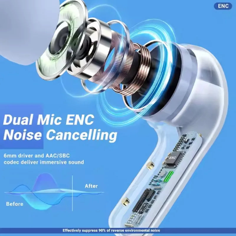 AIR31-Wireless Bluetooth Headphone Noise Canceling Earphone HIFI Stereo Headset Earbuds Bluetooth for Xiaomi Huawei Air Pods