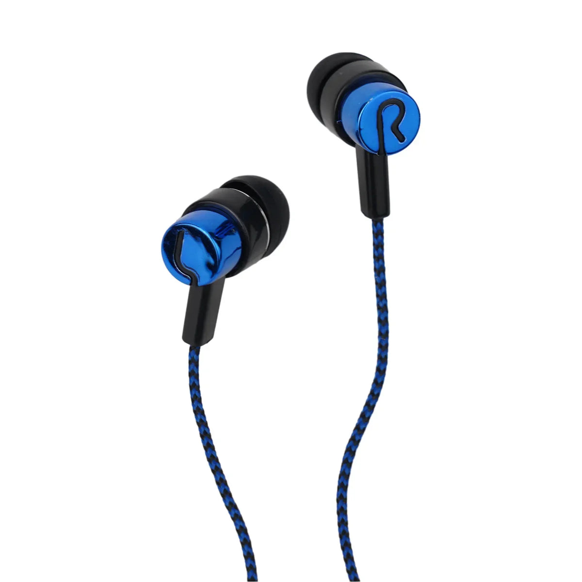 Wired Headphones 2 Basic Box 3.5mm In-Ear Stereo Earbuds Mobile Headphones Braided Wiring In Ear Mobile MP3 Universally Headset