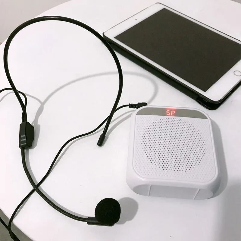 Speaker for teachers to use in class   microphone amplifier, small portable tour guide microphone