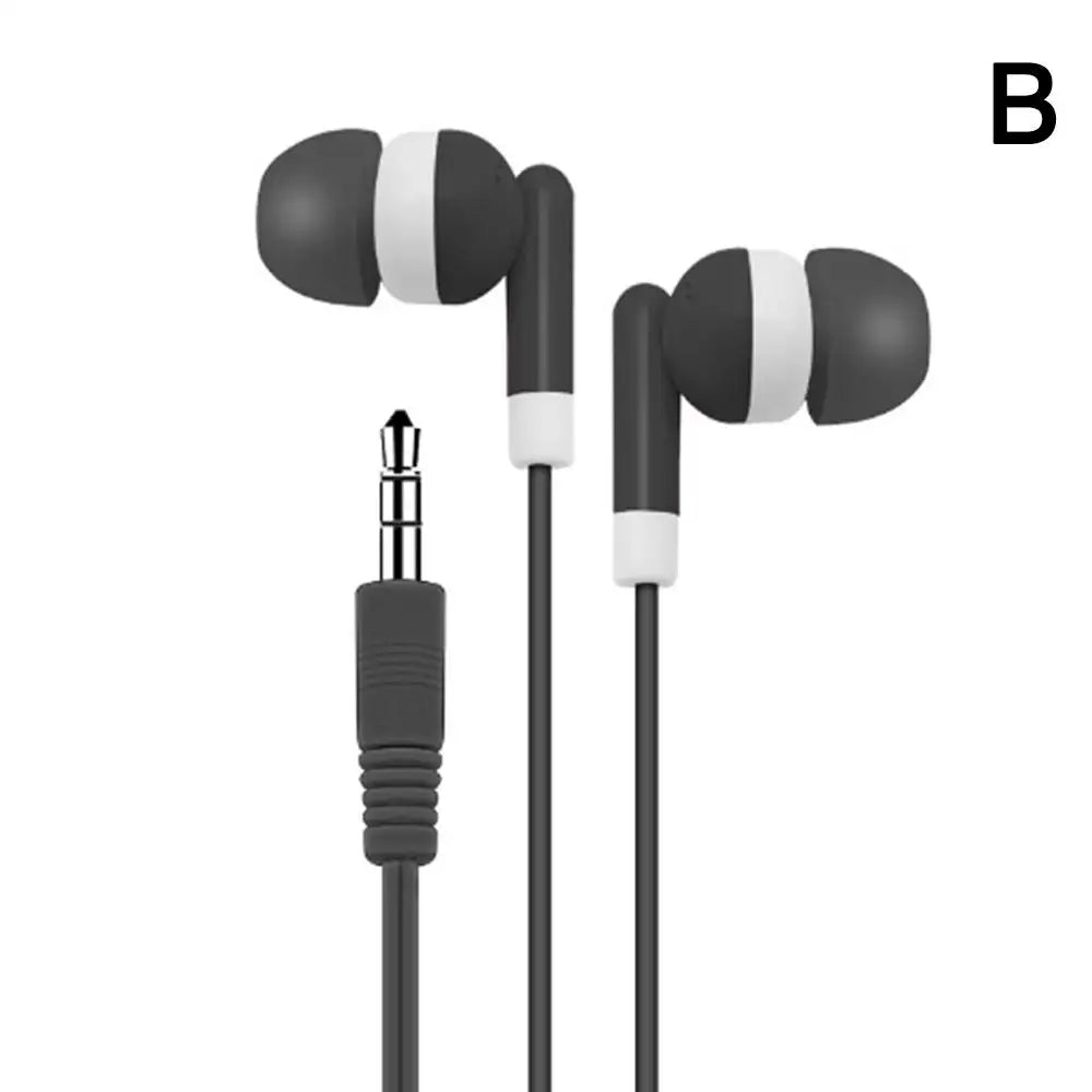 Wired Headphones HiFi Stereo With Mic Earphones In Ear Color Earphone Universal Tablet 3.5mm MP3/MP4 Earphones Earplugs