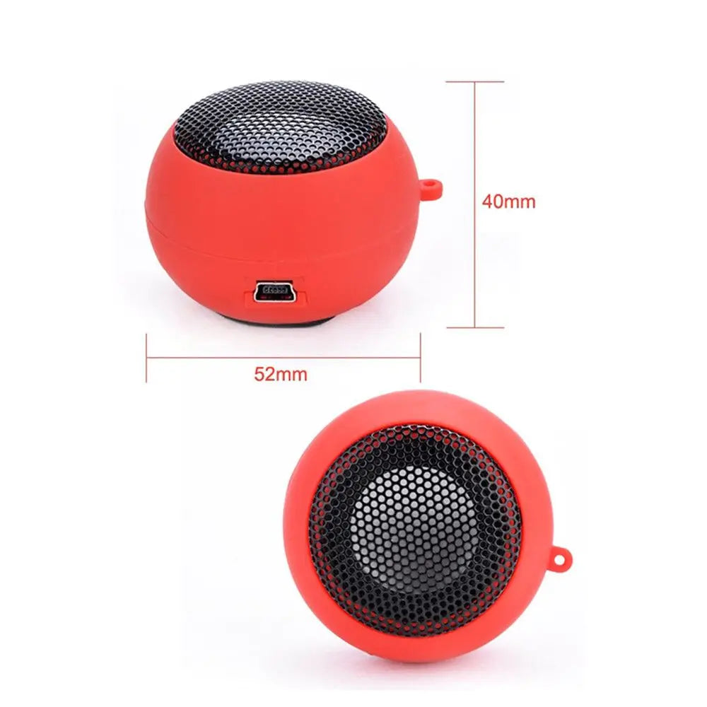 Laptop Music Player Loudspeaker for Phone PC Wired Hamburger Speaker 3.5mm Jack Sound Box Amplifier