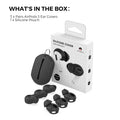 Wireless Bluetooth Earbuds AirPods 3 In Ear Silicone Soundproof Ear Caps Tips For Environmental Protection Flat Installation