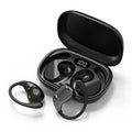 Bluetooth 5.4 Ear Hook Headphones TWS Wireless Earphones HiFi Stereo Waterproof Headsets LED Display Long Standby Touch Earbuds