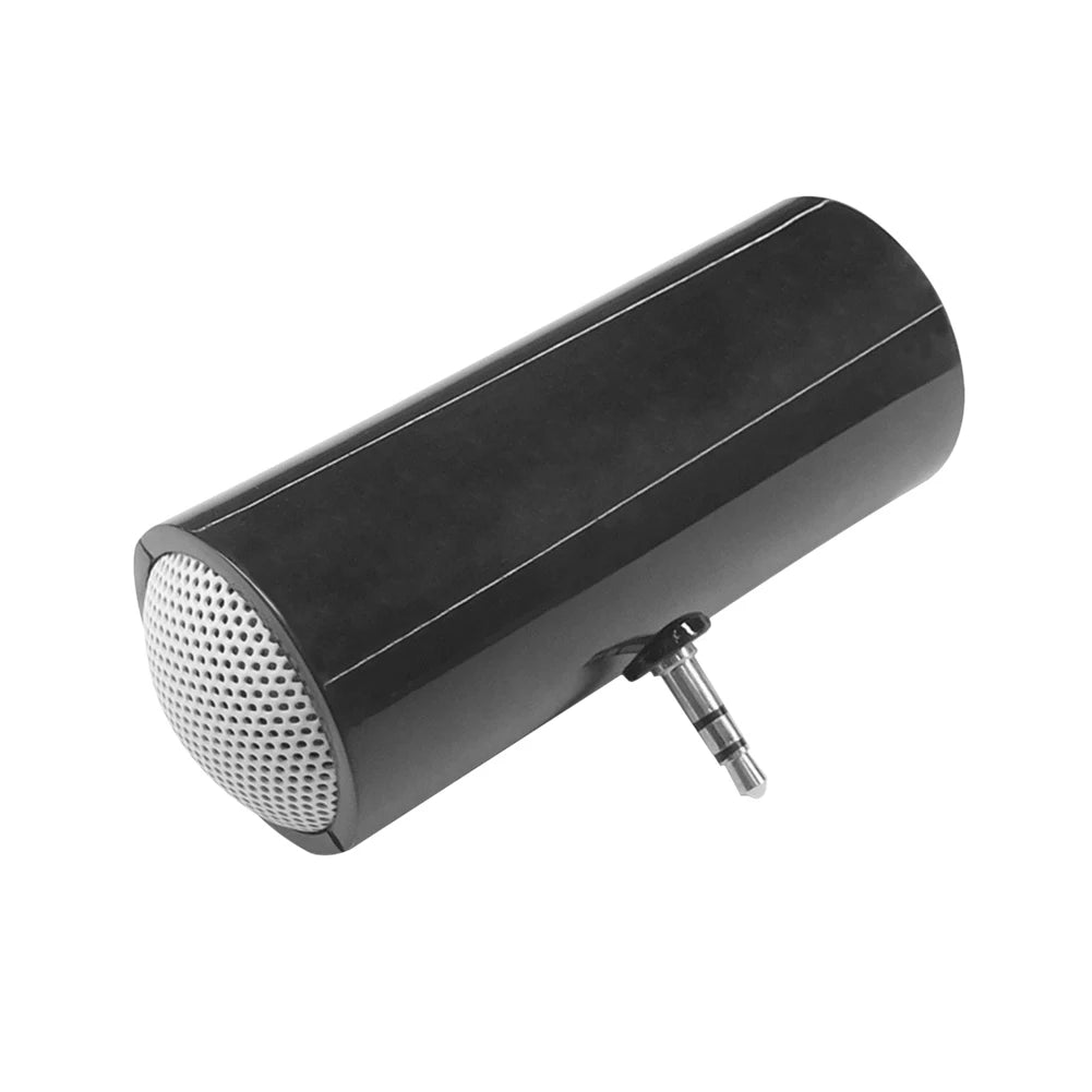 Mobile Phone Speaker with 3.5mm TRS Plug Plug and Play Line-in Speaker Tablet Music Loudspeaker for Smartphone Tablet Computer