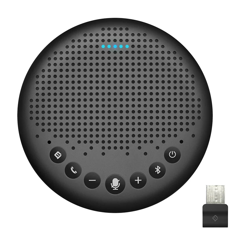 Bluetooth Speakerphone Wireless Conference Computer Speakers EMEET Luna with Microphone for 8 People Skype for Business