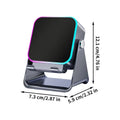 Phone Stand with Speaker with Light Foldable Station Phone Speaker Stand 10W for Home Office Travel Christmas Birthday Men Women