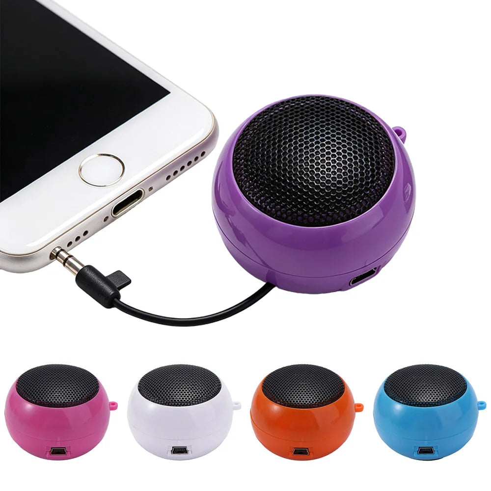Laptop Music Player Loudspeaker for Phone PC Wired Hamburger Speaker 3.5mm Jack Sound Box Amplifier