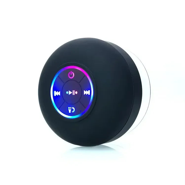 Loudspeaker Bluetooth Speaker Mini Shower Subwoofer Waterproof Handsfree With Suction Cup Mic For Bathroom Pool Beach Car Phone