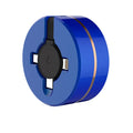 66w Super Fast Charging One-to-three Retractable Data Cable Mobile Phone Three-in-one Charging Cable