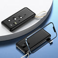 Power Bank 20000mAh Built in Cable Portable Charger Mobile Phone External Battery Fast Charge Powerbank For iPhone 14 Xiaomi Mi
